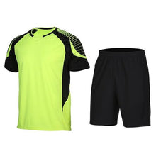 Men's Sport Run Suits Quick Dry Basketball Soccer Training Tracksuits jersey Summer Fitness Sportswear