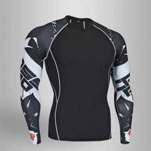 Men's Compression Run jogging Suits Clothes Sports Set 4xl Long t shirt And Pants Gym Fitness workout Tights clothing
