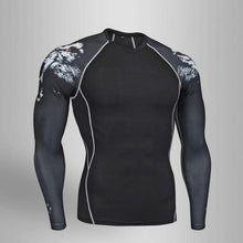 BEST NEW Mens Compression Set Running Tights Workout Fitness Training Tracksuit Long Sleeves