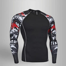 BEST NEW Mens Compression Set Running Tights Workout Fitness Training Tracksuit Long Sleeves