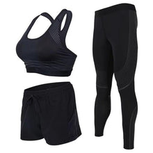2018 Sports Suits Women's Yoga Sets Fitness Running Sportswear Tights Workout Jogging Suits Gym Sports Clothes 2-5pcs