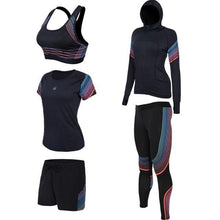 2018 Sports Suits Women's Yoga Sets Fitness Running Sportswear Tights Workout Jogging Suits Gym Sports Clothes 2-5pcs